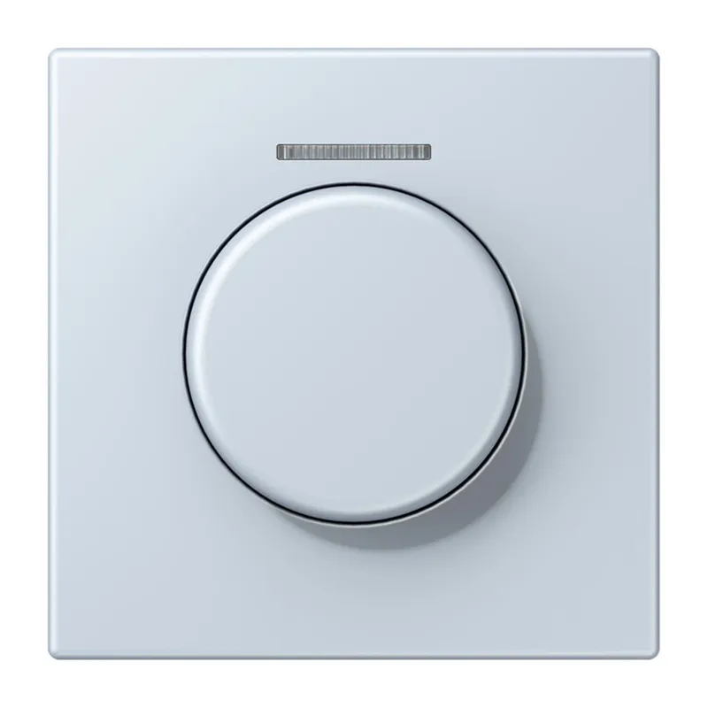 Jung Abdeckung mit Lichtleiter für KNX Drehsensor, Serie LS, outremer pale LC1940KO5209