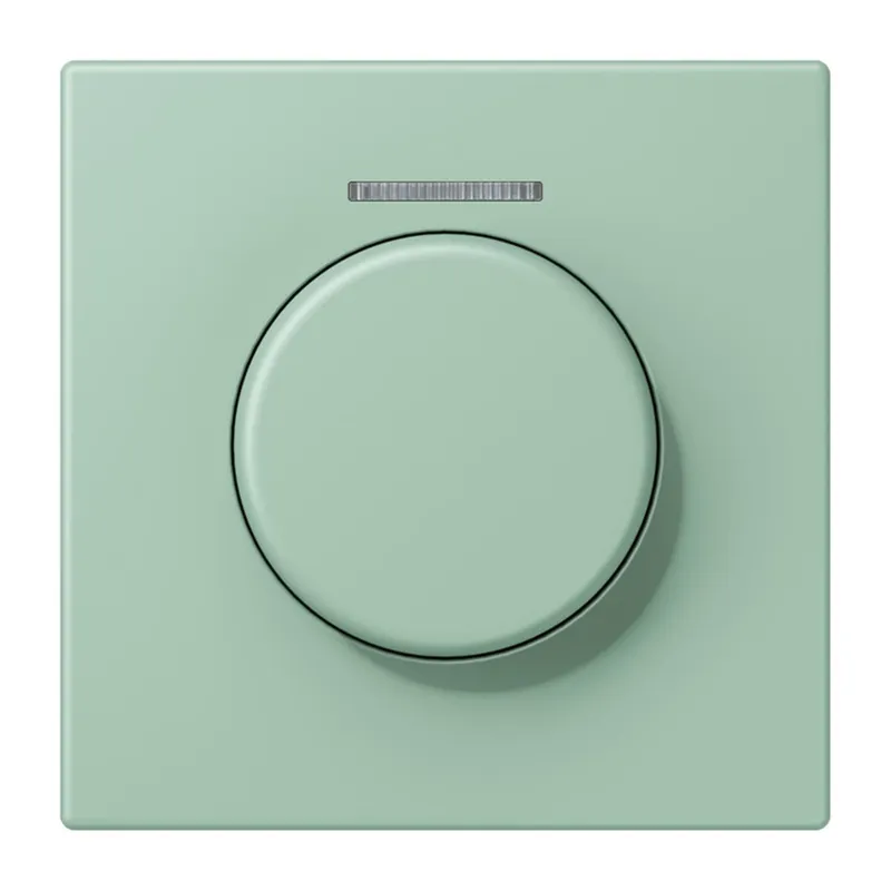 Jung Abdeckung mit Lichtleiter für KNX Drehsensor, Serie LS, vert anglais clair LC1940KO5217