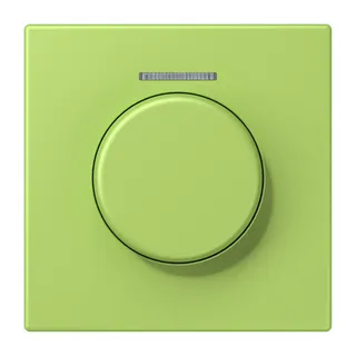 Jung Abdeckung mit Lichtleiter für KNX Drehsensor, Serie LS, vert clair LC1940KO5221