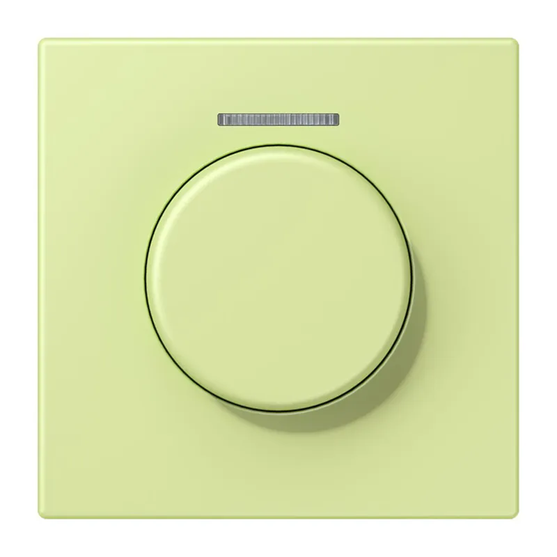 Jung Abdeckung mit Lichtleiter für KNX Drehsensor, Serie LS, vert jaune clair LC1940KO5222