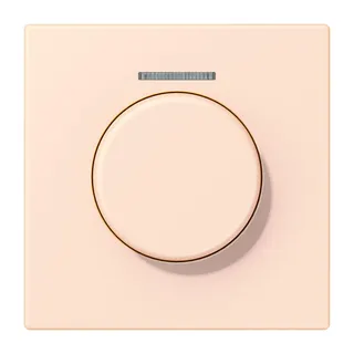 Jung Abdeckung mit Lichtleiter für KNX Drehsensor, Serie LS, orange pâle LC1940KO5226