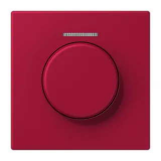 Jung Abdeckung mit Lichtleiter für KNX Drehsensor, Serie LS, rouge carmin LC1940KO5229