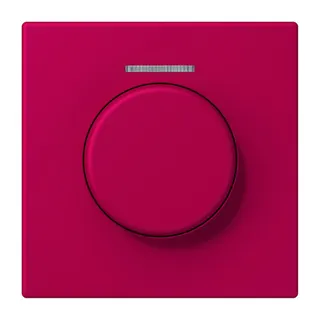 Jung Abdeckung mit Lichtleiter für KNX Drehsensor, Serie LS, rouge rubia LC1940KO5230