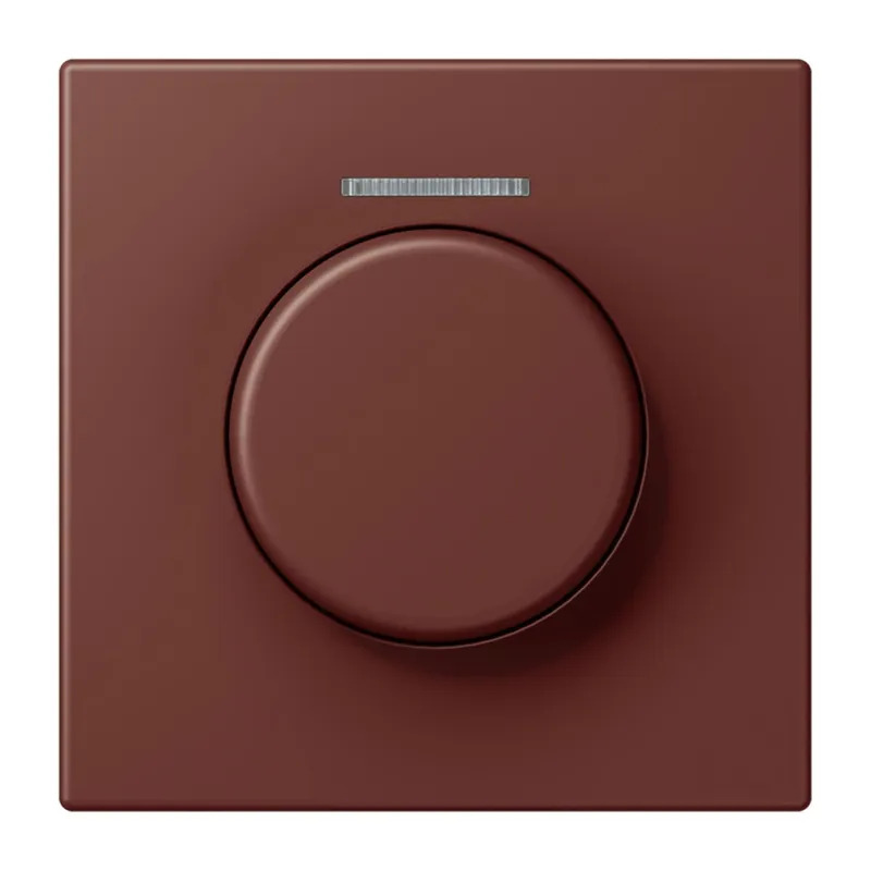 Jung Abdeckung mit Lichtleiter für KNX Drehsensor, Serie LS, terre sienne br?lée 31 LC1940KO5235