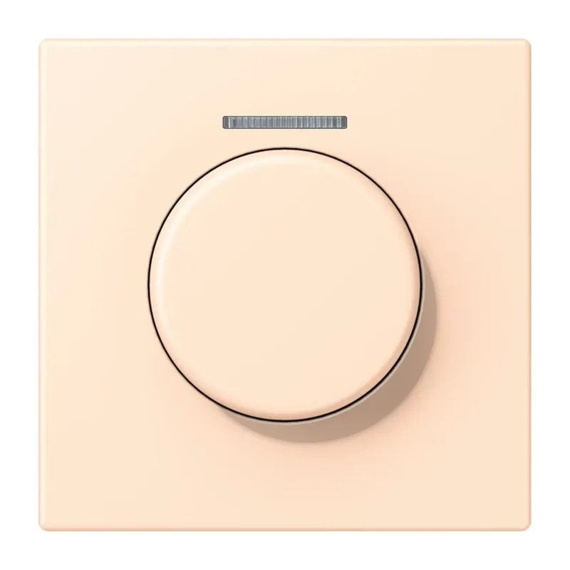 Jung Abdeckung mit Lichtleiter für KNX Drehsensor, Serie LS, terre sienne pâle LC1940KO5238