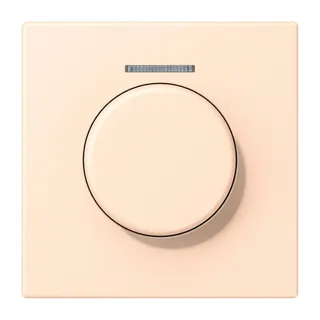 Jung Abdeckung mit Lichtleiter für KNX Drehsensor, Serie LS, terre sienne pâle LC1940KO5238