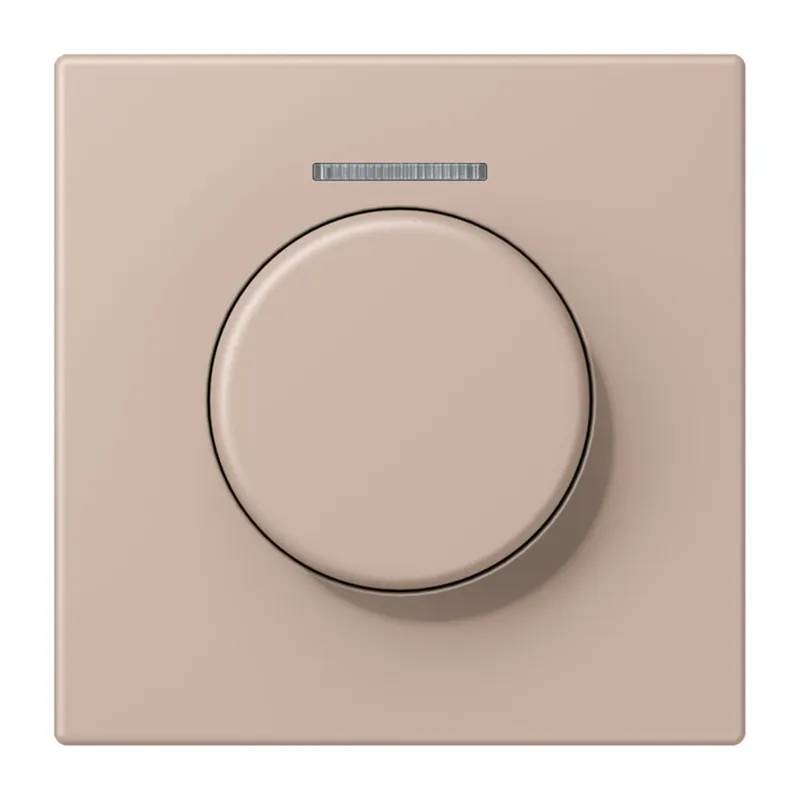 Jung Abdeckung mit Lichtleiter für KNX Drehsensor, Serie LS, ombre br?lée claire LC1940KO5240