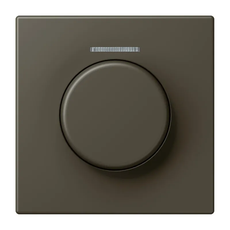 Jung Abdeckung mit Lichtleiter für KNX Drehsensor, Serie LS, ombre naturelle 31 LC1940KO5241