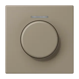 Jung Abdeckung mit Lichtleiter für KNX Drehsensor, Serie LS, ombre naturelle moyenne LC1940KO5242