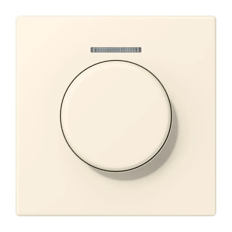 Jung Abdeckung mit Lichtleiter für KNX Drehsensor, Serie LS, blanc ivoire LC1940KO5245