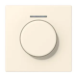 Jung Abdeckung mit Lichtleiter für KNX Drehsensor, Serie LS, blanc ivoire LC1940KO5245