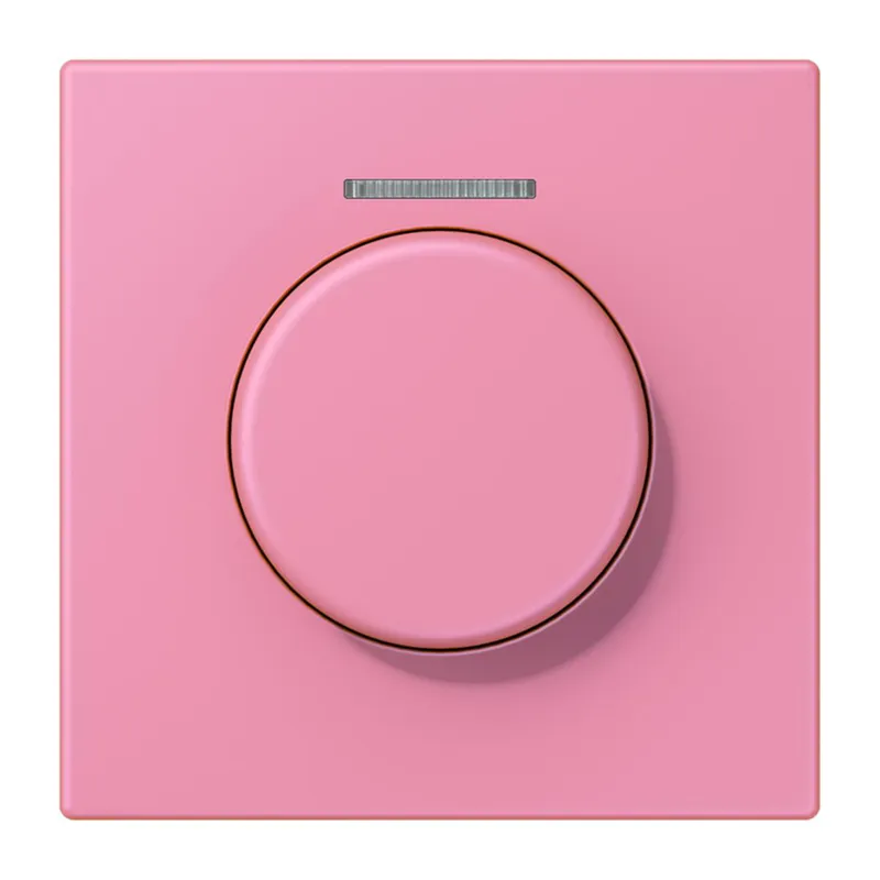 Jung Abdeckung mit Lichtleiter für KNX Drehsensor, Serie LS, rose vif LC1940KO5246