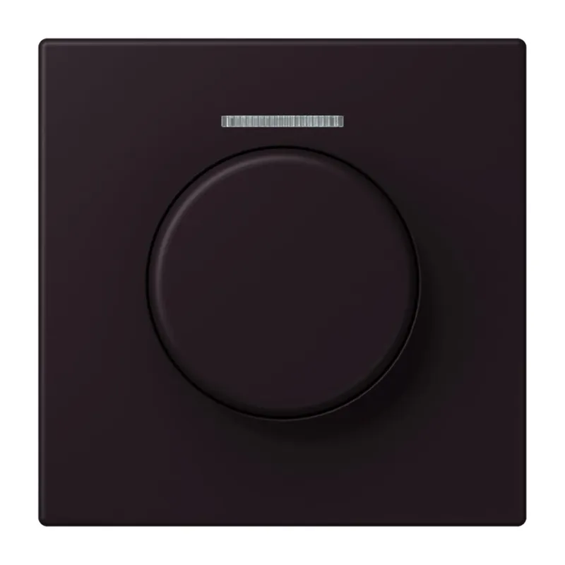 Jung Abdeckung mit Lichtleiter für KNX Drehsensor, Serie LS, noir d'ivoire LC1940KO5248