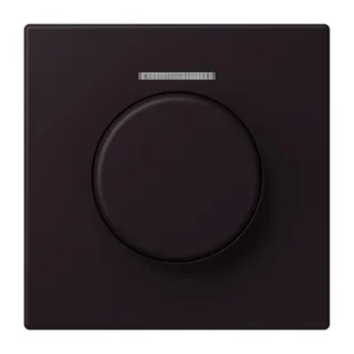 Jung Abdeckung mit Lichtleiter für KNX Drehsensor, Serie LS, noir d'ivoire LC1940KO5248