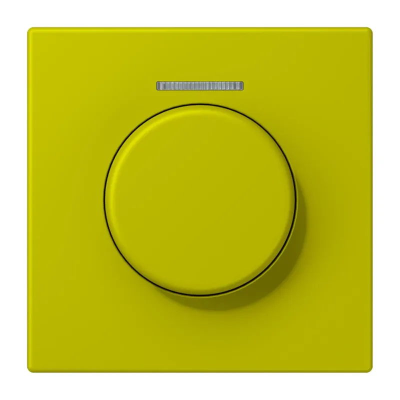 Jung Abdeckung mit Lichtleiter für KNX Drehsensor, Serie LS, vert olive vif LC1940KO5249