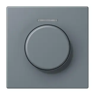 Jung Abdeckung mit Lichtleiter für KNX Drehsensor, Serie LS, gris 59 LC1940KO5251