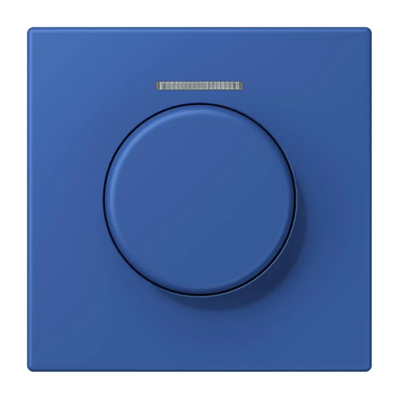 Jung Abdeckung mit Lichtleiter für KNX Drehsensor, Serie LS, bleu outremer 59 LC1940KO5253