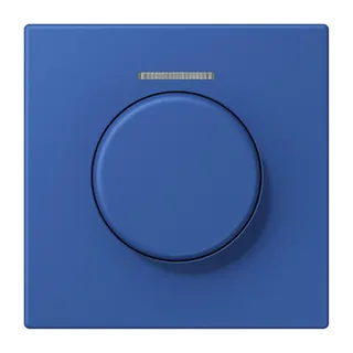 Jung Abdeckung mit Lichtleiter für KNX Drehsensor, Serie LS, bleu outremer 59 LC1940KO5253