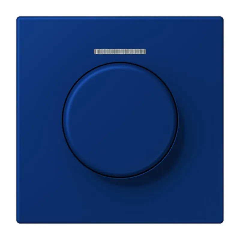 Jung Abdeckung mit Lichtleiter für KNX Drehsensor, Serie LS, bleu outremer foncé LC1940KO5261