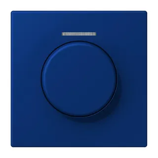 Jung Abdeckung mit Lichtleiter für KNX Drehsensor, Serie LS, bleu outremer foncé LC1940KO5261