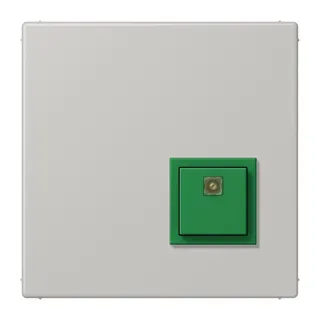 Jung Notrufsystem Abstelltaster, Serie LS, gris clair 31 NRSLC0834AT205