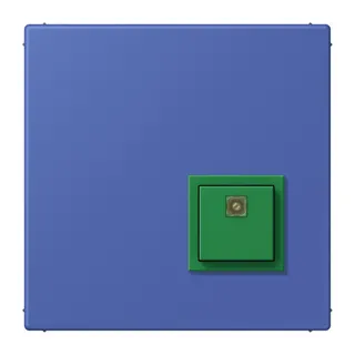Jung Notrufsystem Abstelltaster, Serie LS, bleu outremer 31 NRSLC0834AT206