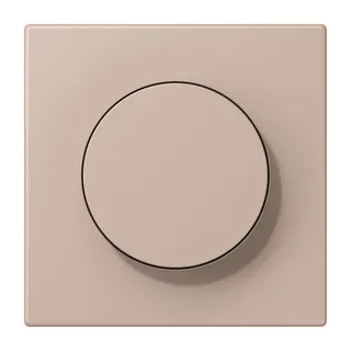 Jung Abdeckung mit Drehknopf, Serie LS, ombre br?lée claire LC1740240