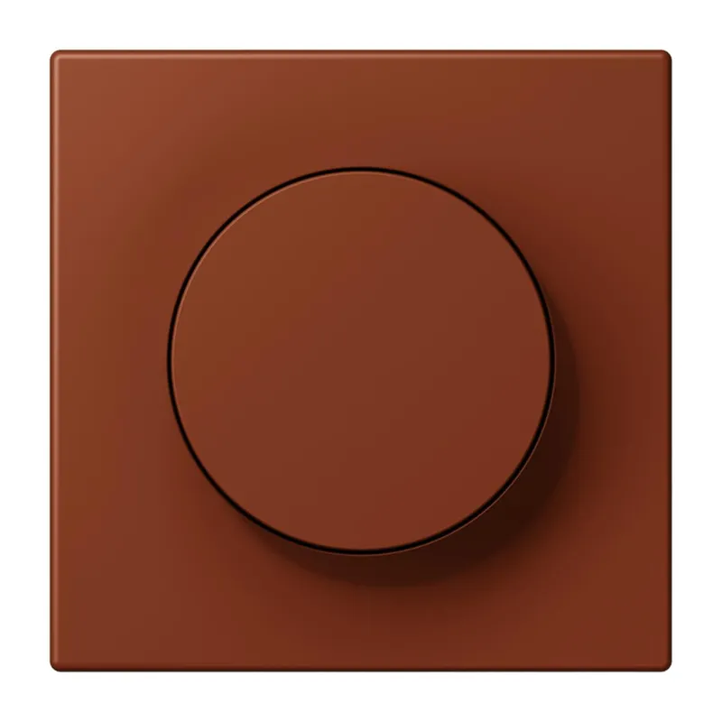 Jung Abdeckung mit Drehknopf, Serie LS, terre sienne br?lée 59 LC1740247
