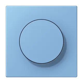 Jung Abdeckung mit Drehknopf, Serie LS, bleu céruléen 59 LC1740256