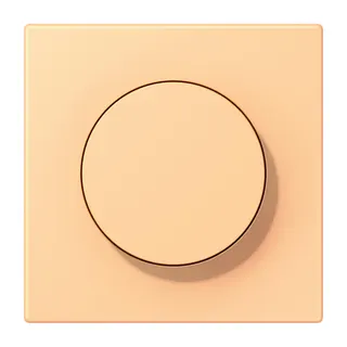 Jung Abdeckung mit Drehknopf, Serie LS, terre sienne claire 59 LC1740258