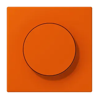 Jung Abdeckung mit Drehknopf, Serie LS, orange vif LC1740260