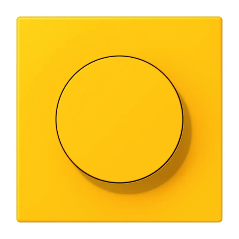 Jung Abdeckung mit Drehknopf, Serie LS, le jaune vif LC1740263