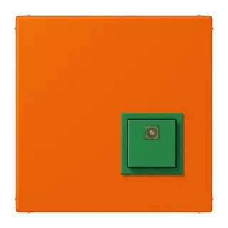 Jung Notrufsystem Abstelltaster, Serie LS, orange NRSLC0834AT224