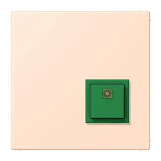 Jung Notrufsystem Abstelltaster, Serie LS, rose pâle NRSLC0834AT228