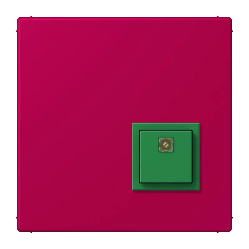Jung Notrufsystem Abstelltaster, Serie LS, rouge rubia NRSLC0834AT230