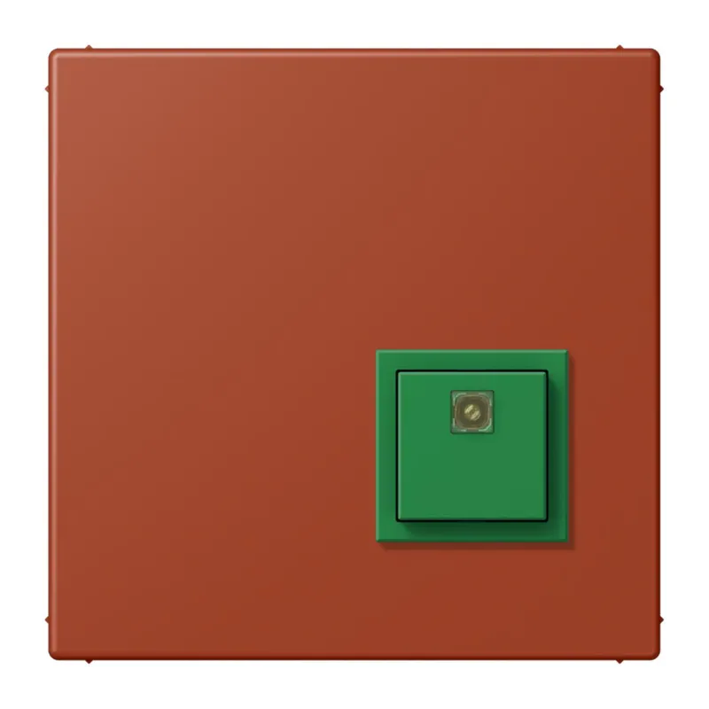 Jung Notrufsystem Abstelltaster, Serie LS, l'ocre rouge NRSLC0834AT232