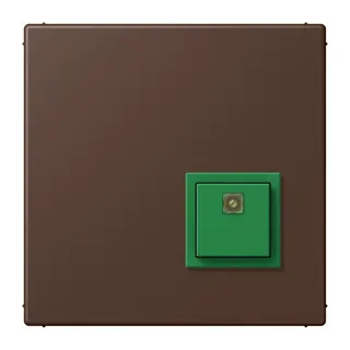 Jung Notrufsystem Abstelltaster, Serie LS, terre d'ombre br?lée 31 NRSLC0834AT239
