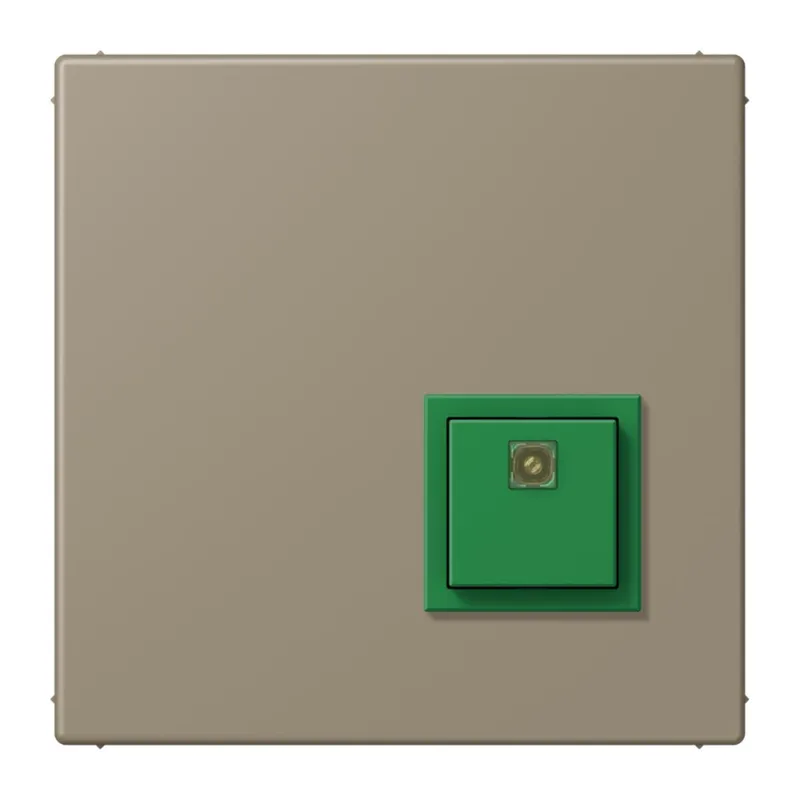 Jung Notrufsystem Abstelltaster, Serie LS, ombre naturelle moyenne NRSLC0834AT242