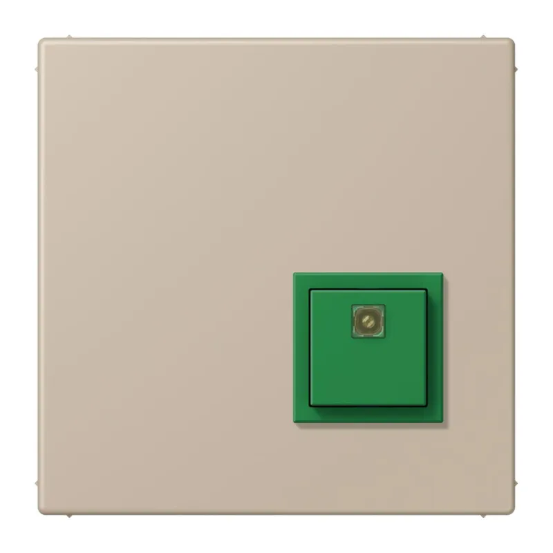 Jung Notrufsystem Abstelltaster, Serie LS, ombre naturelle claire NRSLC0834AT243