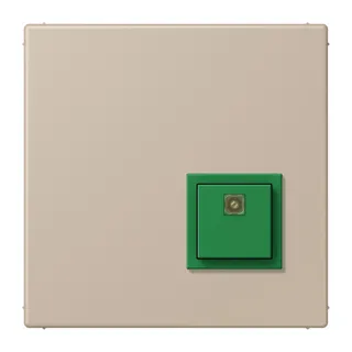 Jung Notrufsystem Abstelltaster, Serie LS, ombre naturelle claire NRSLC0834AT243