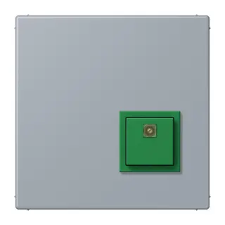 Jung Notrufsystem Abstelltaster, Serie LS, gris clair 59 NRSLC0834AT257