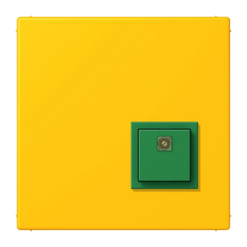 Jung Notrufsystem Abstelltaster, Serie LS, le jaune vif NRSLC0834AT263