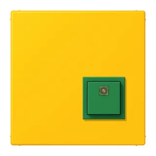 Jung Notrufsystem Abstelltaster, Serie LS, le jaune vif NRSLC0834AT263