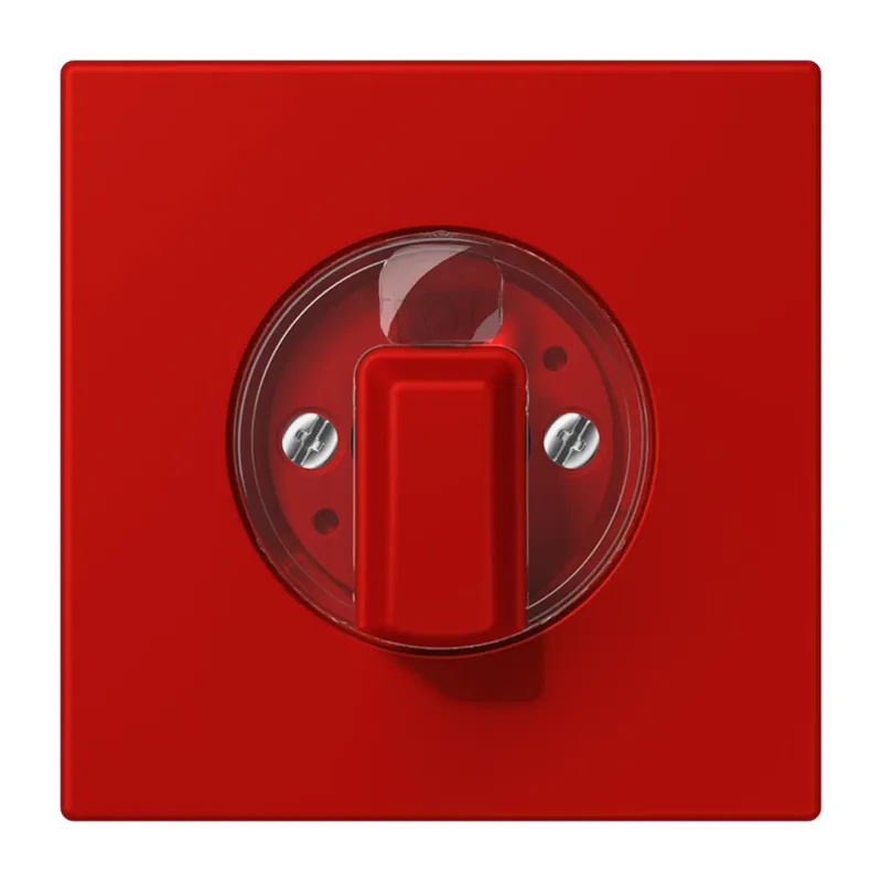 Jung Abdeckung für Drehschalter, Serie LS, rouge vermillon 31 LC1941227