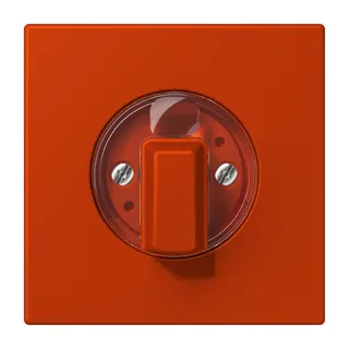 Jung Abdeckung für Drehschalter, Serie LS, rouge vermillon 59 LC1941244