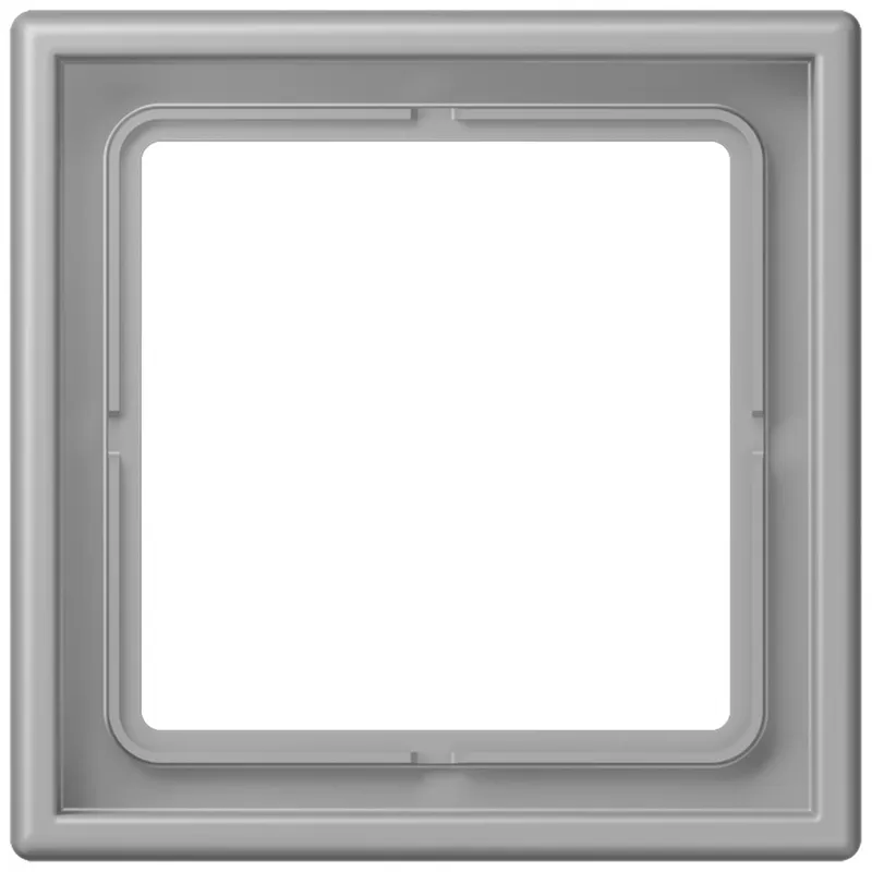 Jung Rahmen, 1-fach, LS 990, gris moyen LC981204