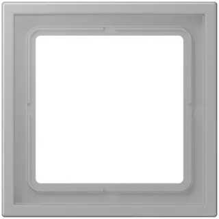 Jung Rahmen, 1-fach, LS ZERO, gris moyen LCZ981BF204