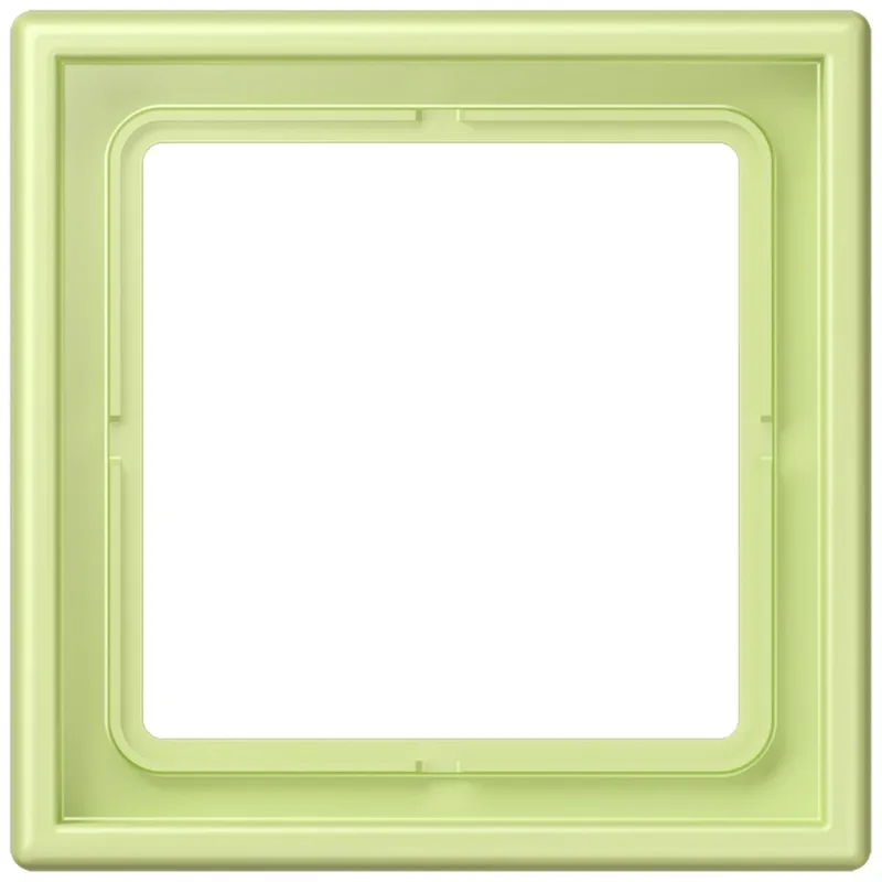 Jung Rahmen, 1-fach, LS 990, vert jaune clair LC981222