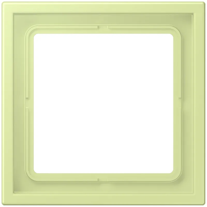 Jung Rahmen, 1-fach, LS ZERO, vert jaune clair LCZ981BF222