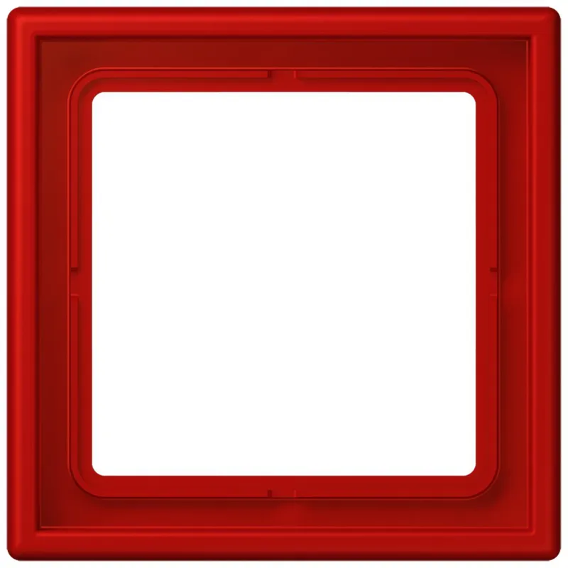 Jung Rahmen, 1-fach, LS 990, rouge vermillon 31 LC981227